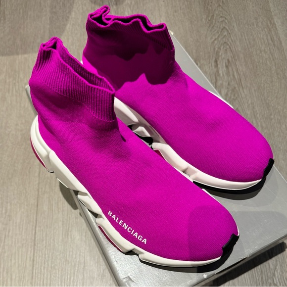 Balenciaga Speed Sneaker - Fuschia - size 38 - Picture 2 of 6